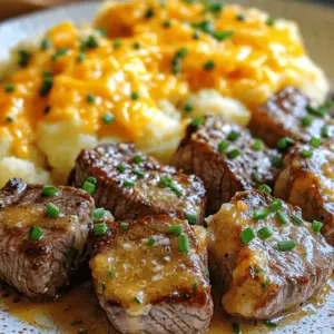 For this garlic butter steak bites recipe and cheesy smashed potatoes recipe, you need fresh ingredients.