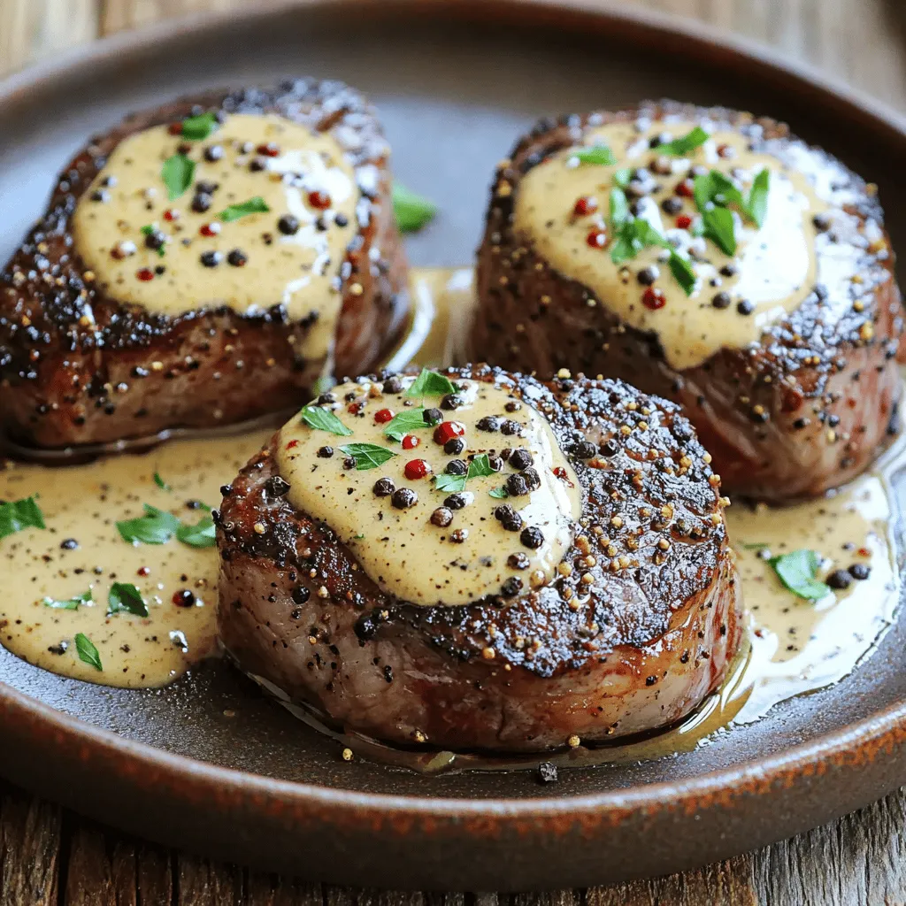 To make a great seared filet mignon, you need to follow some key steps.