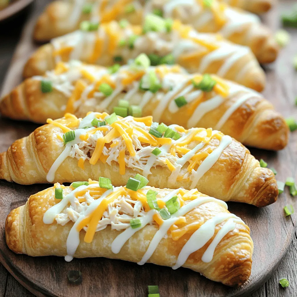 Cheesy chicken crescent rolls are a fun and tasty dish. They combine chicken, cheese, and crescent dough. This dish is loved for its creamy filling and flaky crust. Kids and adults enjoy them alike.