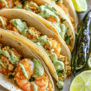 To make crispy shrimp, you need to start with fresh shrimp. I always choose large shrimp, as they hold up well during frying. For this recipe, you'll need one pound of shrimp, peeled and deveined.