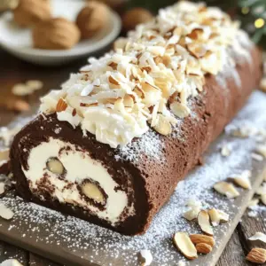 The Coconut Almond Swiss Roll Cake shines because of its key ingredients. Each element adds to the flavor and texture, creating a delightful treat.