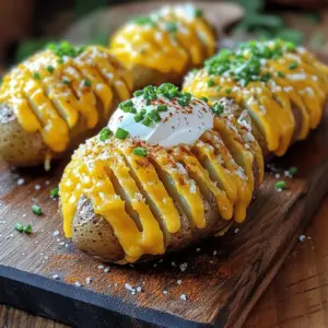 To make ultimate cheesy hasselback potatoes, you need a few key ingredients. Here’s what you will need: