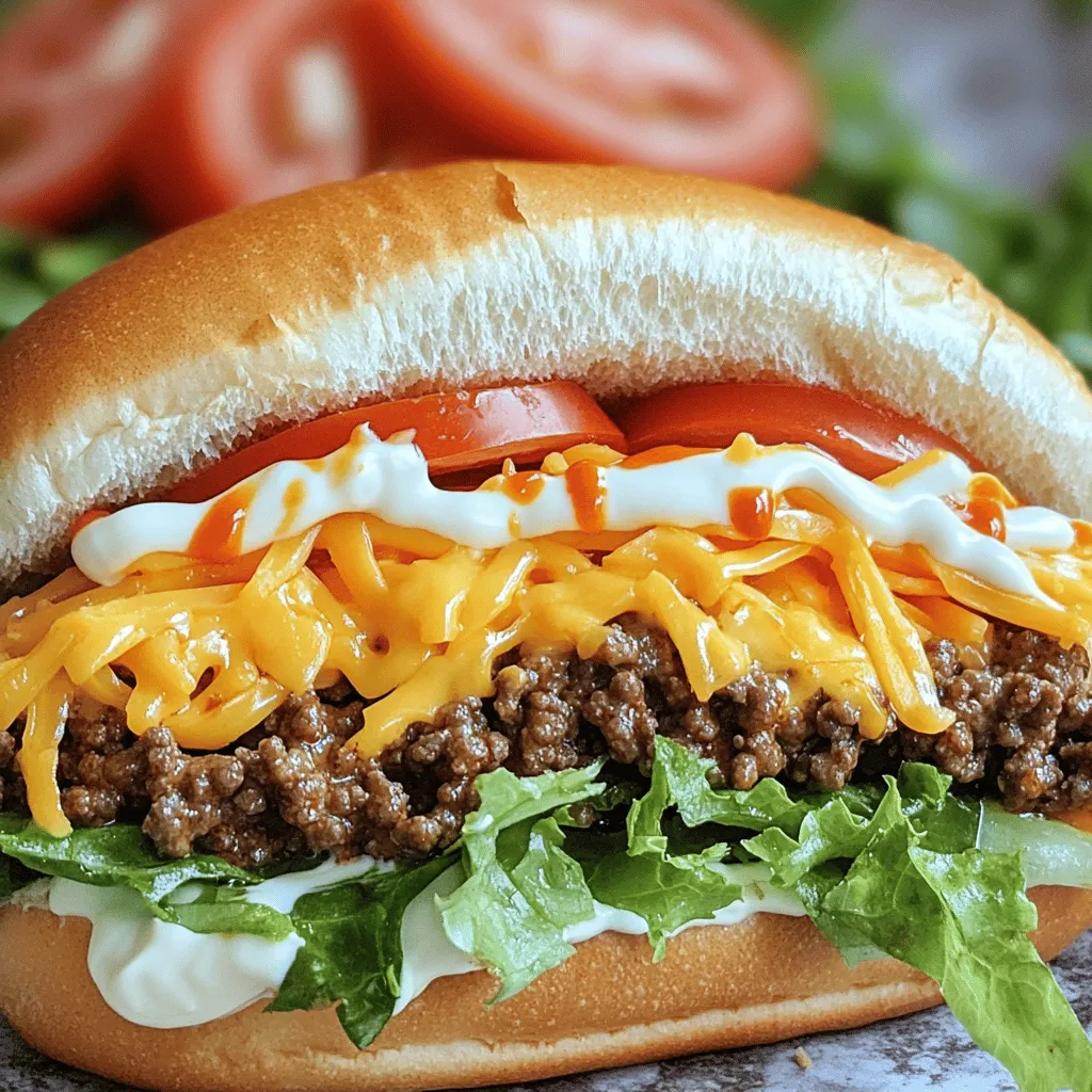 The chopped cheese sandwich is a tasty treat from New York. It brings together ground beef, melted cheese, and fresh toppings in a hoagie roll. You can find it at many bodegas and food trucks. This sandwich is not just a meal; it's a part of NYC street food culture.