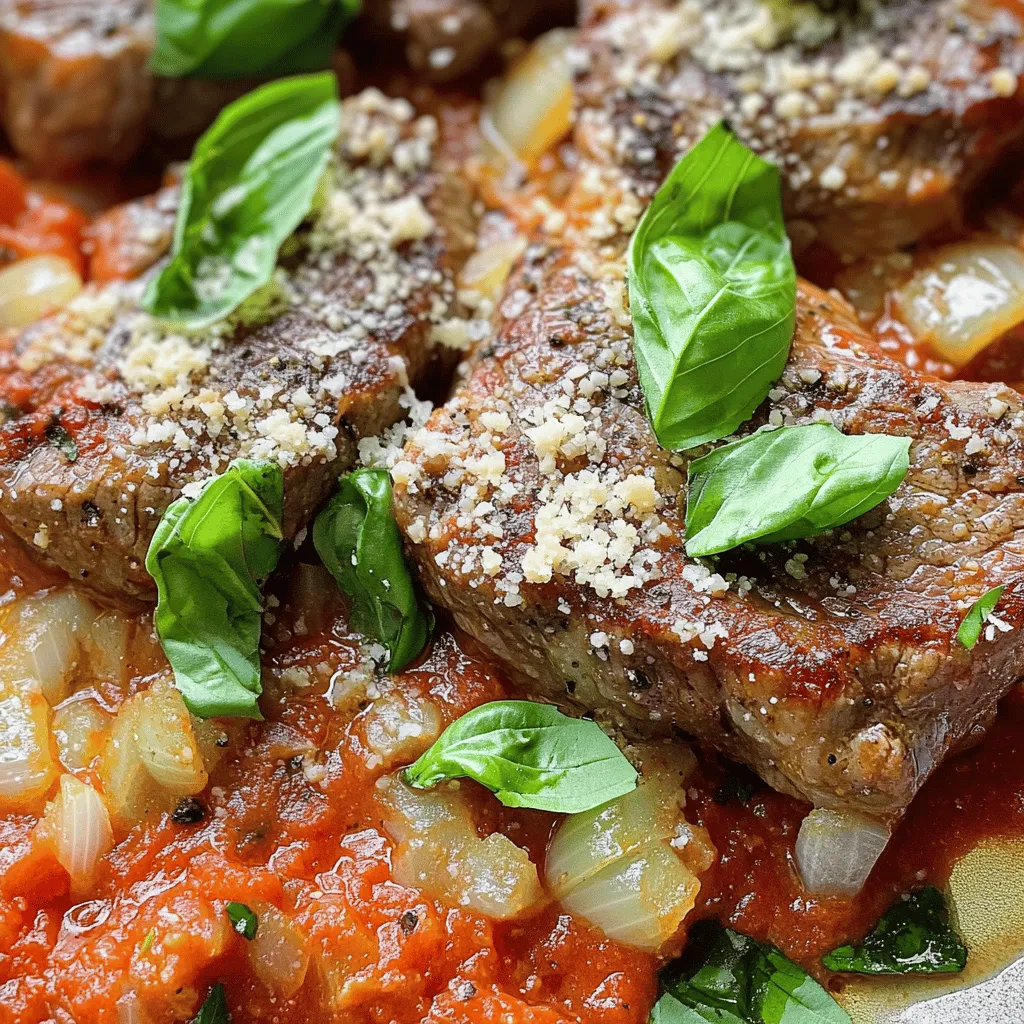 Steak pizzaiola has deep roots in Italian food culture. This dish mixes beef with a flavorful tomato sauce. It reflects the simple yet rich cooking style of Italy.