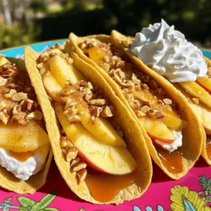 To make apple cheesecake tacos, you need a few simple ingredients. Let’s break it down into three parts: taco shells, apple filling, and cheesecake filling.