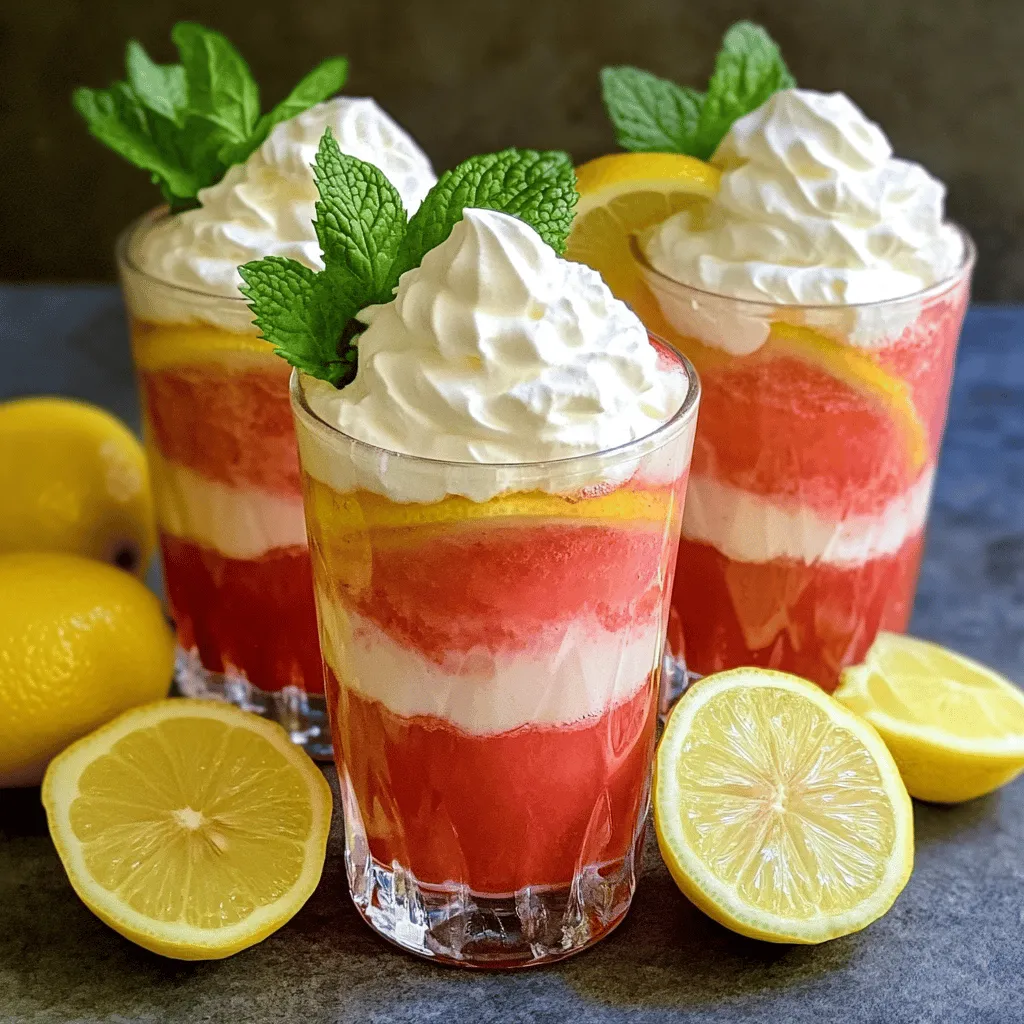 To make whipped pink lemonade, you need simple, fresh ingredients. The main pink lemonade ingredients include fresh lemon juice, granulated sugar, and cold water. You will also need strawberries for that lovely pink color and sweet taste.