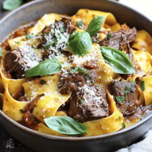 To make rich and velvety beef pasta, start with quality beef pasta ingredients. I recommend using beef chuck roast. This cut has a nice amount of fat, which makes the beef tender and full of flavor. Trim the fat and cut it into 1-inch cubes for even cooking.