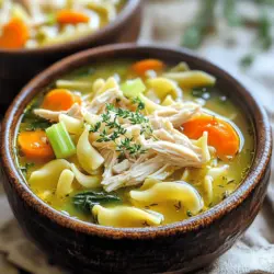 Chicken noodle soup is a warm hug in a bowl. The main chicken noodle soup ingredients include chicken, broth, and noodles. You need 1 pound of boneless, skinless chicken breasts. This choice keeps the soup light and healthy. Next, use 6 cups of low-sodium chicken broth. This broth brings all the flavors together.