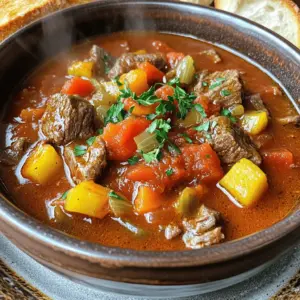 Authentic German goulash needs a few key ingredients. First, you must choose the right meat. I recommend using beef chuck. This cut has fat and flavor. You want it cut into 1-inch cubes for even cooking.