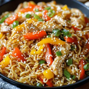 The chicken ramen stir fry recipe needs specific ingredients to shine. Each one adds flavor and texture.