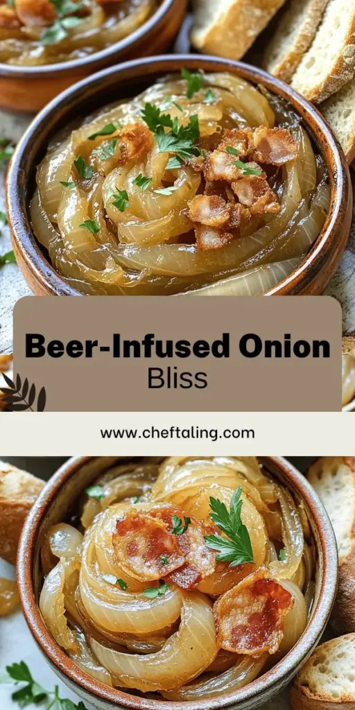 Elevate your meals with savory beer-infused onions and crispy salted pork! This delicious dish combines sweet yellow onions cooked to perfection with rich, tangy beer for a unique flavor. Learn how to achieve the perfect crispy pork belly and infuse your dish with incredible taste. Perfect as a topping or side, this recipe is sure to impress. Click to explore the full recipe and experience the savory delight today!