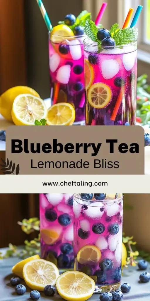 Quench your thirst with a delightful blueberry tea lemonade that's perfect for summer! This refreshing drink combines sweet blueberries, zesty lemon juice, and smooth green tea for a vibrant and fruity flavor that everyone will love. Follow our easy recipe for tips on blending ingredients, brewing the perfect tea, and adding fun variations. Click through to discover how to make this delicious drink and enjoy a healthy boost with every sip!