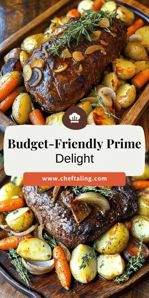 Savor the flavors of an impressive roast without the hefty price tag with this Poor Man's Prime Rib recipe! Discover how to transform a beef chuck roast into a tender, juicy centerpiece using budget-friendly cuts and simple seasonings. Get tips on perfect cooking methods, delightful side dishes, and creative ways to use leftovers. Click to explore this delicious recipe and elevate your next family meal while keeping your wallet happy!