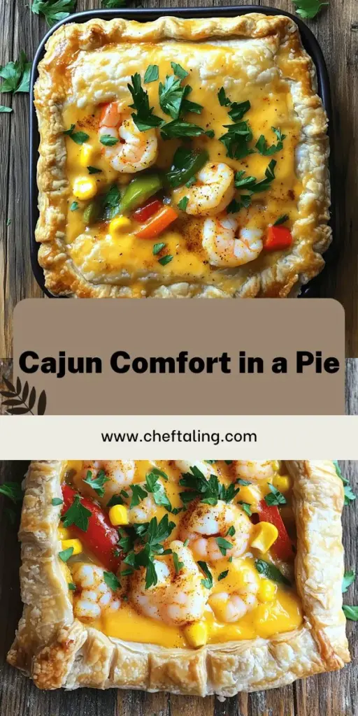 Indulge in the comforting flavors of Cajun Seafood Pot Pie, a delightful Southern dish perfect for any occasion! In this recipe, you'll learn to combine fresh shrimp, crab, and flavorful vegetables, all enveloped in a flaky crust. Impress your family and friends with this rich and creamy creation, while also exploring customization options for a unique twist. Don’t miss out—click through to discover the full recipe and make this Southern delight today!