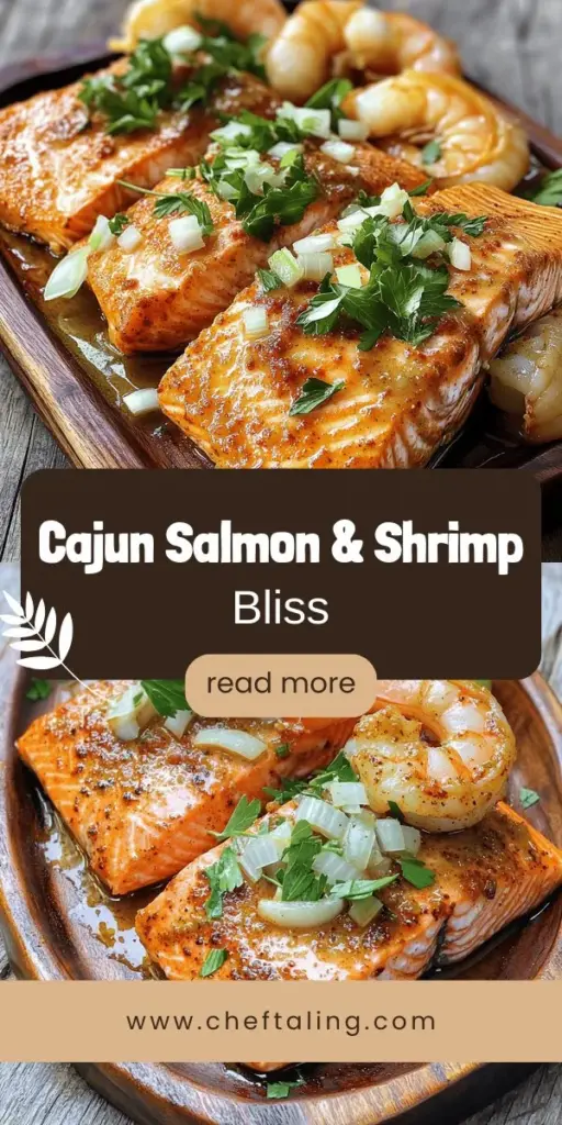 Explore the enticing flavors of Cajun Salmon and Shrimp with Garlic Butter Sauce Delight! This simple skillet recipe combines juicy salmon and succulent shrimp with a rich, buttery garlic sauce that’s easy to prepare. Learn how to choose the freshest seafood, master Cajun seasoning, and create an elegant dish that will amaze your family or guests. Click to discover the full recipe and start your culinary adventure today!