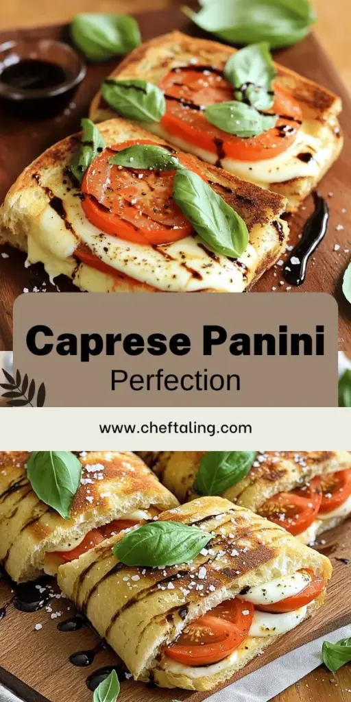 Elevate your lunch with this delicious Caprese panini recipe! Packed with creamy fresh mozzarella, juicy tomatoes, and fragrant basil, this sandwich is a flavor explosion. Discover the essential ingredients, easy preparation tips, and fun variations that will impress your friends and taste buds. Ready to savor every bite? Click through for the full recipe and make your perfect Caprese panini today!