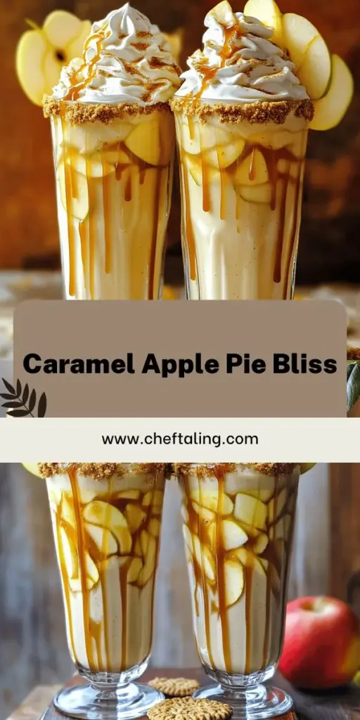 Indulge in the irresistible taste of a Caramel Apple Pie Milkshake! This creamy dessert blends the delicious flavors of apple pie and rich caramel, perfect for any occasion. Learn how to make this delightful treat with simple ingredients and easy steps. From cooking the apples to garnishing with whipped cream and graham crackers, your milkshake will be a hit! Click through for the full recipe and elevate your dessert game today!