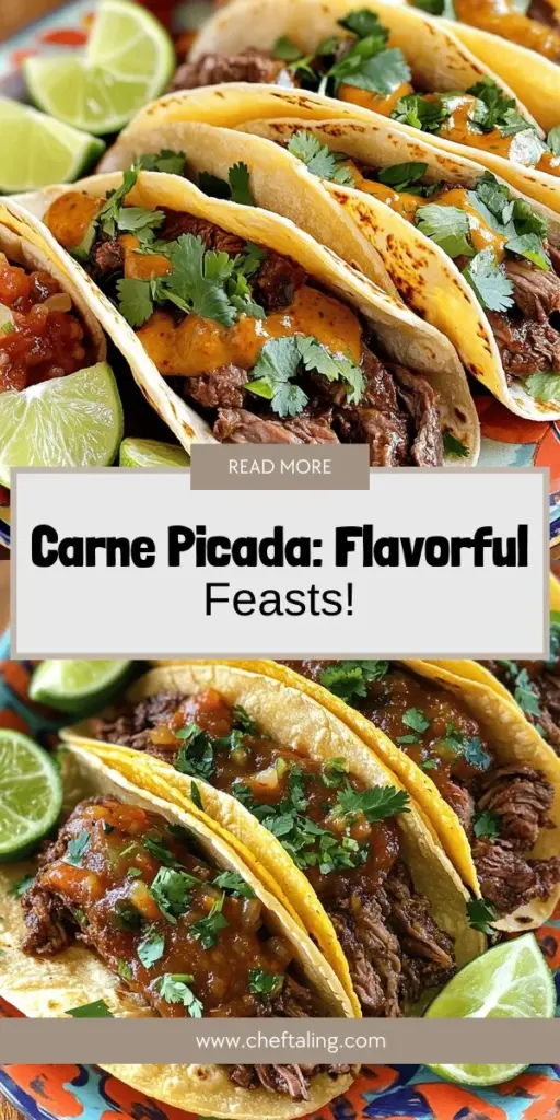 Discover the rich flavors of carne picada with easy and delightful recipes perfect for any occasion! Learn what carne picada is, how it compares to ground beef, and why it's a beloved tradition in many cultures. This post covers essential cooking techniques, creative recipe ideas, and delicious seasonings that elevate your dishes. Click through to explore scrumptious carne picada recipes that your family will love!
