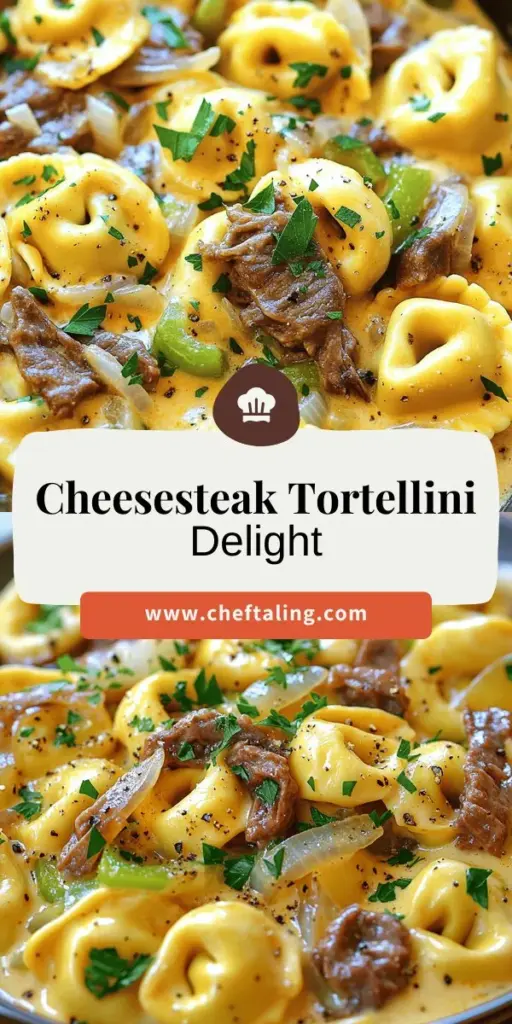 Indulge in the ultimate comfort food with Savory Cheesesteak Tortellini in Creamy Provolone Sauce! This delicious recipe merges tender tortellini, flavorful beef, and a rich, creamy sauce that will leave you craving more. Discover tips on choosing the right ingredients, perfecting the creamy sauce, and customizing it to suit your taste. Click through to explore the full recipe and elevate your dinner tonight!