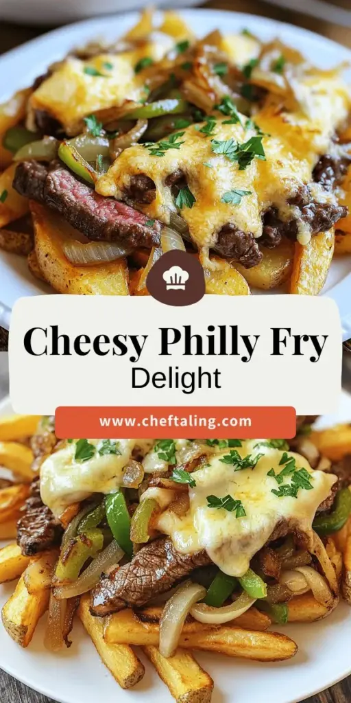 Elevate your snack game with this delicious Philly Cheesesteak Fries recipe! This easy and tasty dish combines crispy fries, savory ribeye steak, melted provolone cheese, and vibrant veggies for a crowd-pleasing treat. Perfect for game day or family gatherings, you'll find simple steps to customize your fries with unique toppings. Don't miss out on making this mouthwatering dish at home—click through to explore the full recipe and impress your guests!