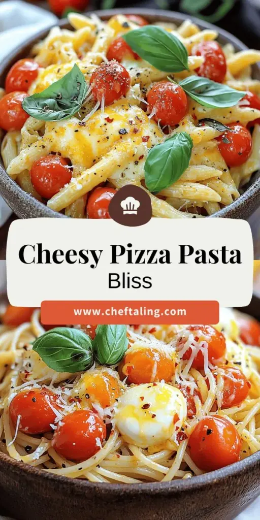 Indulge in the ultimate comfort food with this easy and delicious Cheesy Butter Pizza Pasta recipe! Combining creamy cheese with buttery goodness, this dish will satisfy your cravings in no time. Explore simple steps, essential ingredients, and tips to customize your meal. Perfect for a family dinner or a cozy night in. Click through now to discover the full recipe and elevate your pasta game today!