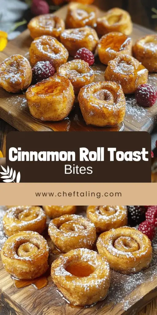 Indulge in sweet satisfaction with Cinnamon Roll French Toast Bites, a delightful treat that brings together the best of breakfast and dessert! This easy recipe features fluffy bites coated in a cinnamon-vanilla mixture, perfect for brunch or a cozy family gathering. Ready to impress your loved ones? Click through to discover the simple steps and customization tips that make these bites irresistible and fun to prepare!