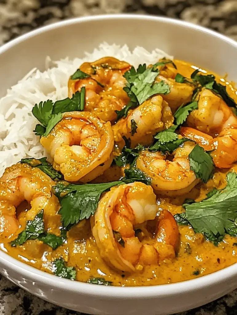 Indulge in the rich flavors of Indian Coconut Shrimp Curry, a culinary gem that showcases the vibrant essence of Indian cuisine. This easy-to-follow recipe brings together succulent shrimp simmered in a creamy coconut sauce with aromatic spices, creating a delightful dish that's perfect for any occasion. Explore the tastes of India from your kitchen and impress your family and friends with this delicious, hearty meal. Join the culinary adventure today!