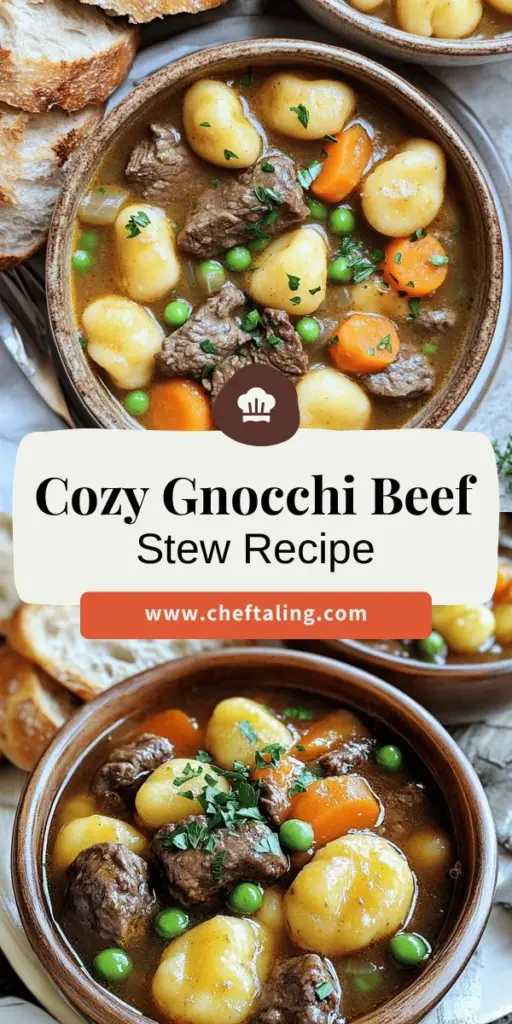 Warm up your chilly nights with a hearty potato gnocchi beef stew, the ultimate comfort food! This delicious recipe features tender beef, flavorful veggies, and soft potato gnocchi, perfect for sharing with family. Discover essential cooking tips and step-by-step instructions to create this cozy dish that will have everyone asking for seconds. Click through to explore the full recipe and start cooking this delightful stew today! Happy eating!