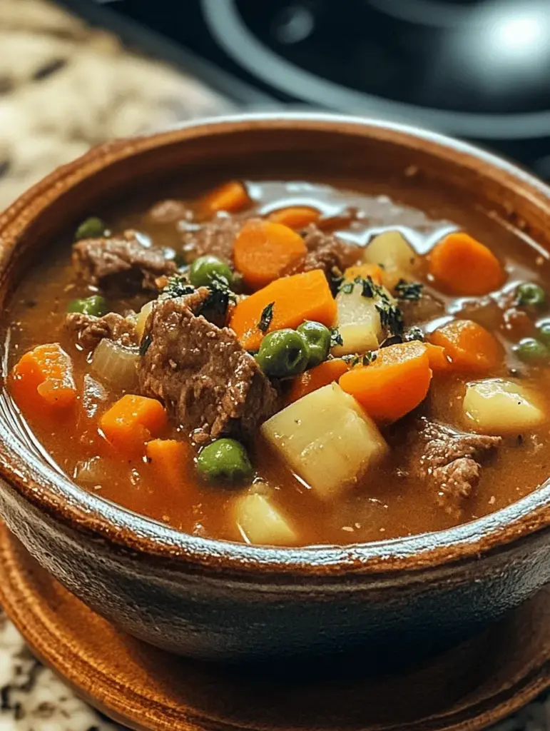 Warm up with a bowl of hearty homemade vegetable beef soup, the ultimate comfort food for chilly days. Packed with tender beef, fresh veggies, and rich flavors, this easy recipe is perfect for cozy dinners or meal prep. Whether you’re looking to nourish your family or share a delicious dish with friends, this soup will satisfy every appetite. Discover the step-by-step instructions and tips to make your soup a hit today!