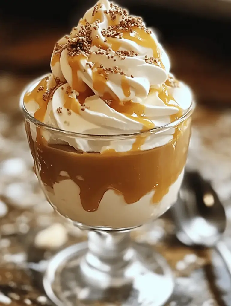 Indulge in the creamy sweetness of this Dulce de Leche Cloud Mousse Recipe! Perfect for any occasion, this light and fluffy dessert combines rich dulce de leche with whipped cream for a heavenly treat. Easy to make and utterly delicious, it’s sure to impress your family and friends. Discover how to create this delightful mousse that melts in your mouth and satisfies your sweet cravings. Create a delicious moment with this irresistible dessert!