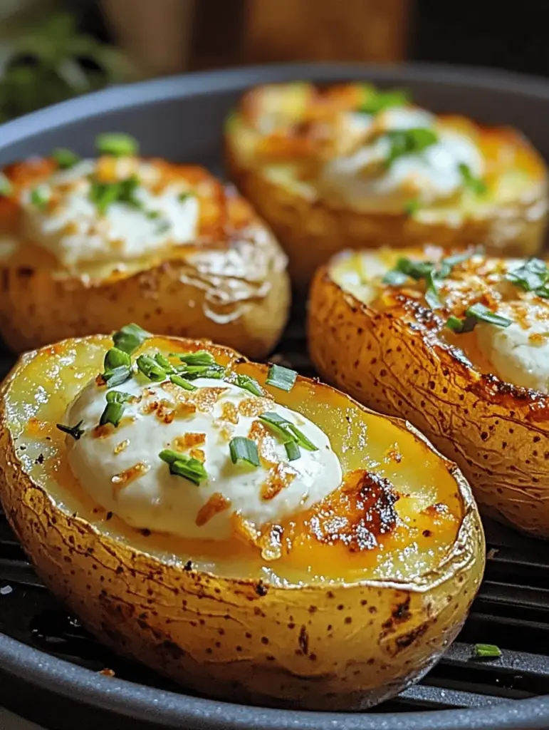Discover the secrets to making the perfect crispy air fryer baked potatoes with this ultimate guide! Enjoy fluffy, delicious potatoes in half the time of traditional baking. Learn tips on seasoning, cooking times, and techniques to achieve that ideal crispy skin and tender interior. Whether you’re preparing a side dish or a snack, these air fryer baked potatoes are sure to satisfy. Pin now for a mouthwatering recipe that elevates your meals!