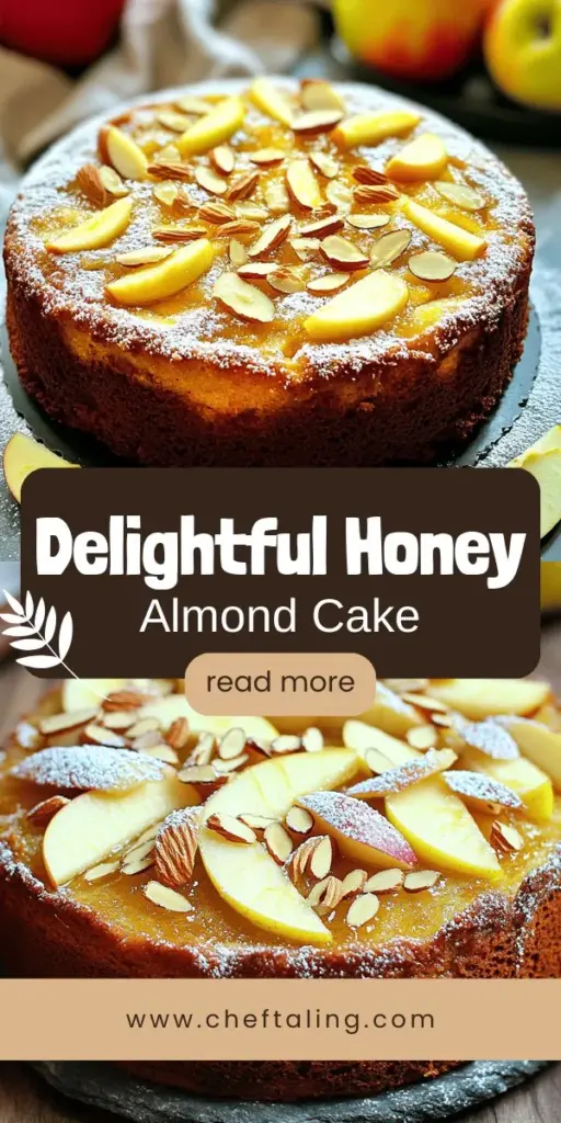 Indulge in the delightful flavors of my Honey Cake with Almonds and Apple, a perfect dessert that blends sweetness, nuttiness, and fruity goodness. This easy recipe uses wholesome ingredients like honey and fresh apples to create a moist and delicious treat that will impress your friends and family. Ready to bake something memorable? Click through for the full recipe and start making this mouth-watering cake today!