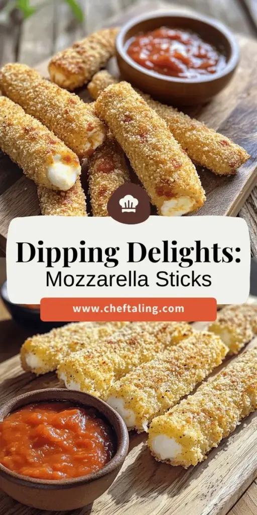 Indulge in the cheesy goodness of homemade mozzarella sticks with our easy dipping guide! Learn how to make crispy, gooey mozzarella sticks from scratch and discover delicious dipping sauces to elevate your appetizer game. Whether you're hosting a party or enjoying a cozy night in, these crowd-pleasers are sure to impress. Click to explore fun variations and see how to perfect this favorite snack!
