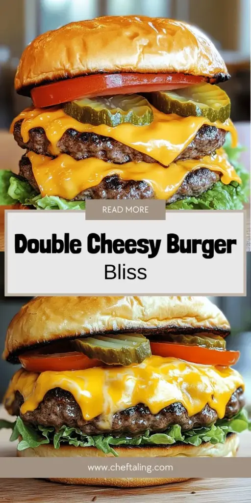 Get ready to elevate your grilling game with this irresistible Double Cheesy Smash Burger recipe! Featuring juicy patties, melty cheddar and American cheese, and a zesty Special New York sauce, this burger is a flavor explosion. Follow simple steps to master the smash technique and customize with your favorite toppings. Perfect for gatherings or a weekend treat, click through to discover the full recipe and impress everyone at your next cookout!
