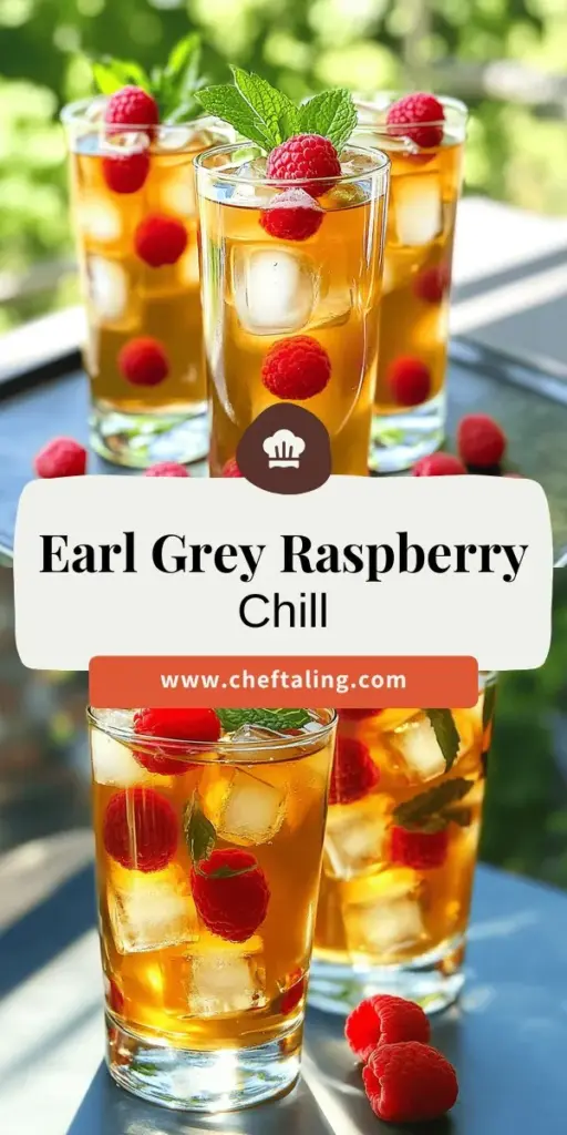 Beat the summer heat with a refreshing glass of Delicious Earl Grey Raspberry Iced Tea! This delightful recipe combines soothing Earl Grey tea with sweet raspberries for a vibrant drink that’s perfect for any gathering. Discover easy steps to brew, customize, and present this iced tea with tips that will impress your friends. Click to learn more and elevate your summer refreshment game with this tasty treat!