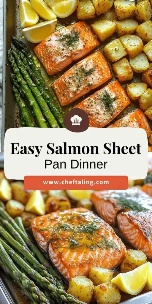 Discover the deliciousness of Sheet Pan Salmon and Asparagus with Crispy Potatoes! This easy recipe combines fresh salmon, vibrant asparagus, and golden baby potatoes for a wholesome dinner that’s sure to impress. Perfect for cooks of any skill level, you’ll learn tips for selecting the best ingredients and perfect cooking times. Ready to bring excitement to your dinner table? Click through to explore the full recipe and get cooking!