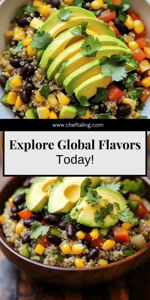 Embark on a delicious journey with Cuisine Corner: Flavorful Global Dishes Explored! Discover the vibrant world of cuisine recipes, from tantalizing tacos to refreshing sushi. Learn essential cooking techniques to master diverse flavors, including a standout Cilantro Lime Quinoa Bowl that's easy to customize. Let your kitchen become a window to international flavors! Click to explore these mouthwatering recipes and take your meals to the next level.