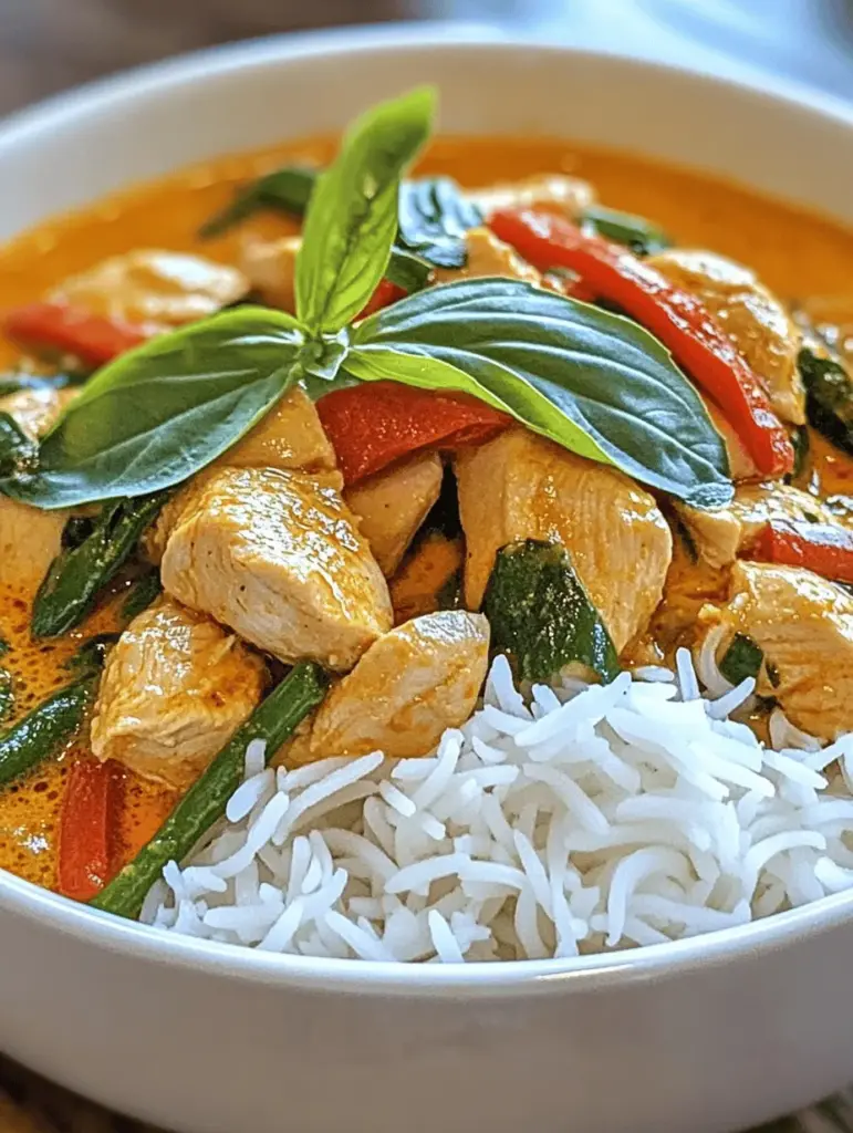 Discover the rich and aromatic flavors of Thai chicken Panang curry with this easy recipe. Perfectly balanced with coconut milk, red curry paste, and tender chicken, this dish will transport your taste buds straight to Thailand. Learn how to make this delicious, creamy curry that's perfect for family dinners or a cozy night in. Elevate your cooking with authentic Thai flavors and impress your loved ones with your culinary skills!