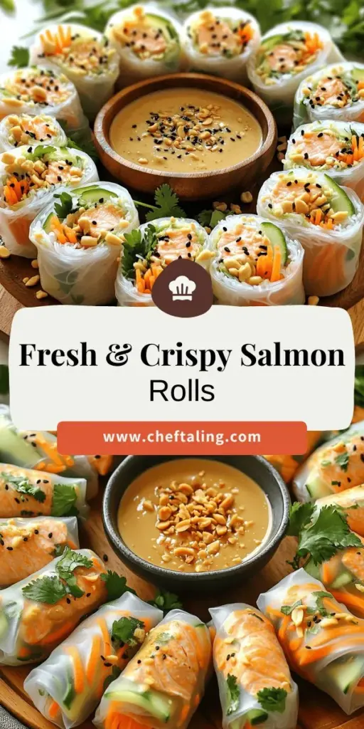 Craving a healthy and delicious snack? Discover the joy of making Vietnamese salmon spring rolls! They are easy to prepare and bursting with fresh flavors, perfect for any occasion. Our guide walks you through essential ingredients, step-by-step baking tips for crispiness, and creative pairing ideas for dipping sauces. Impress your family and friends with this delightful dish. Click to explore the full recipe and get inspired today!