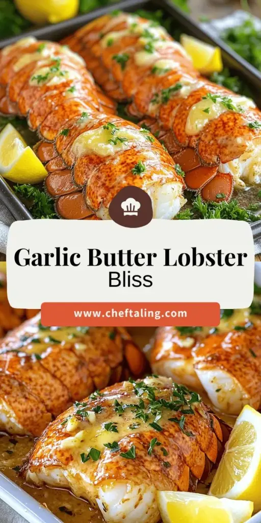 Indulge in a delicious seafood experience with this easy garlic butter lobster tail recipe! Perfect for impressing guests or treating yourself, this dish bursts with flavor thanks to fresh lobster, rich butter, and aromatic garlic. Learn how to select quality lobster tails, prepare them effortlessly, and avoid common cooking mistakes. Elevate your dinner game and explore the full recipe for a mouthwatering meal that everyone will love! Click to learn more!