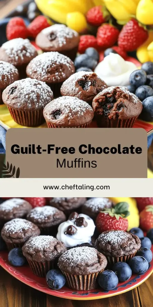 Indulge in guilt-free baking with these healthy chocolate mini muffins! This simple and tasty recipe offers a delightful way to satisfy your sweet tooth while staying on track with your healthy eating goals. Learn about the best ingredients, easy preparation steps, and fun variations to make these muffins even more exciting. Click through to discover how to create delicious treats that are low in calories but high in flavor and nutrition. Enjoy your baking adventure!
