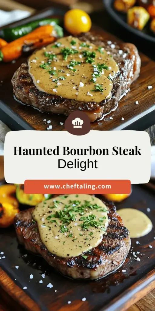 Elevate your dinner game with this irresistible steak topped with haunted bourbon garlic cream sauce! Learn how to choose the perfect ribeye, cook it to juicy perfection, and create a rich, creamy sauce that will wow your guests. This recipe is packed with flavor and easy to follow. Don’t miss out on impressing your family and friends—click through to explore all the delicious details and start cooking your masterpiece today!