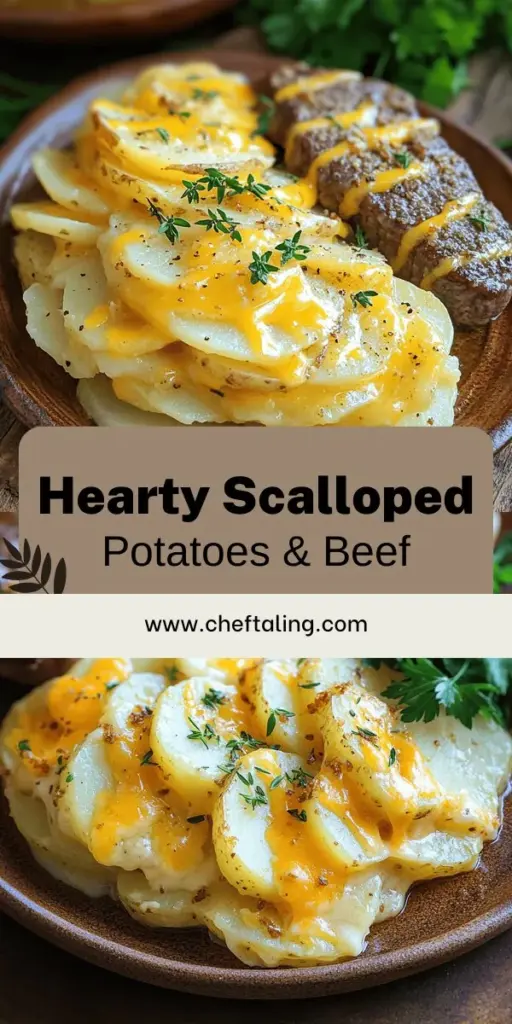 Indulge in the comfort of delicious scalloped potatoes with savory beef cutlets! This hearty meal features creamy, cheesy potatoes layered with perfectly cooked beef for an unforgettable taste experience. Discover expert tips on selecting fresh ingredients, cooking techniques, and perfecting flavors to elevate your dinner. Ready to delight your family and friends? Click through to explore the full recipe and make mealtime special!