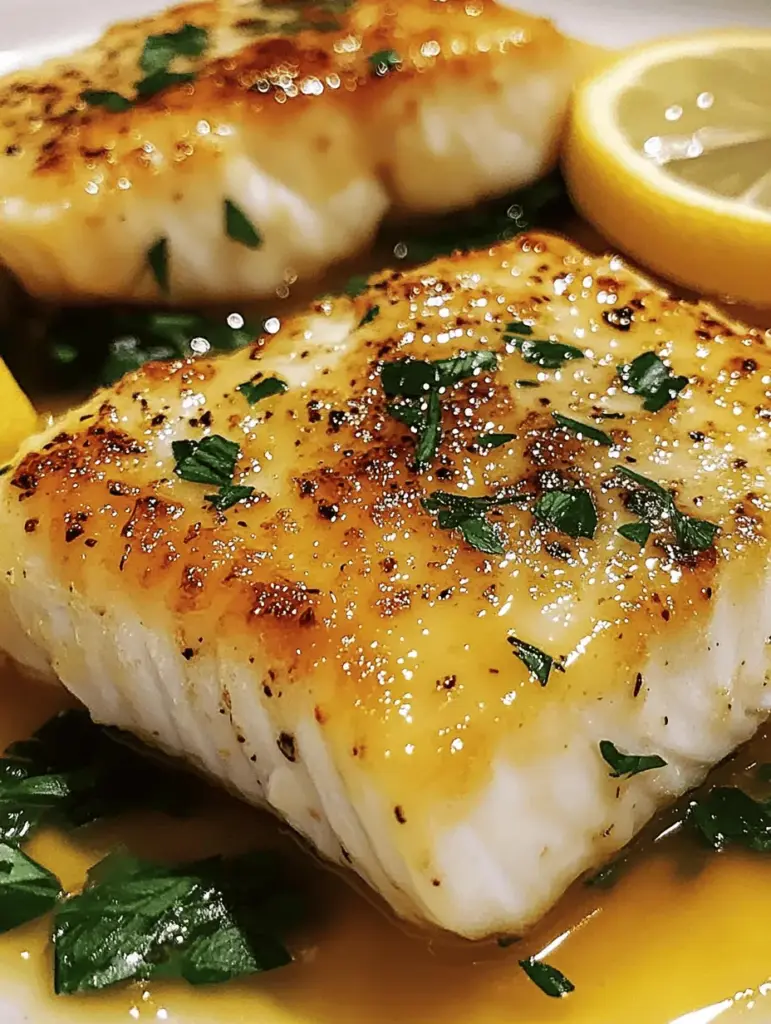Discover the delightful flavors of Lemon Butter Sautéed Cod with this simple recipe! Perfect for a quick weeknight dinner, this dish combines fresh cod fillets with zesty lemon and rich butter for an irresistible taste. Easy to prepare and ready in just minutes, it’s ideal for seafood lovers looking for a healthy meal. Serve with your favorite sides for a complete dining experience. Pin now to make this refreshing dish a part of your culinary repertoire!