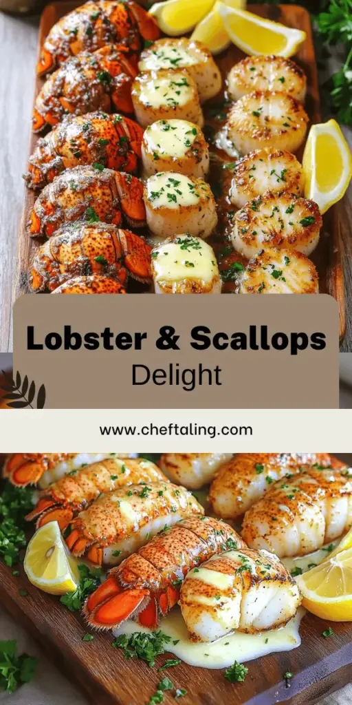 Indulge in a delicious Garlic Butter Lobster Tail & Scallops feast that will impress everyone at your table! This simple guide covers everything from selecting the freshest seafood to perfecting the garlic butter sauce. You'll find tips for cooking, essential ingredients, and tasty side dish pairings that elevate your meal. Ready to create a mouthwatering seafood experience? Click through now for the full recipe and impress your family and friends!