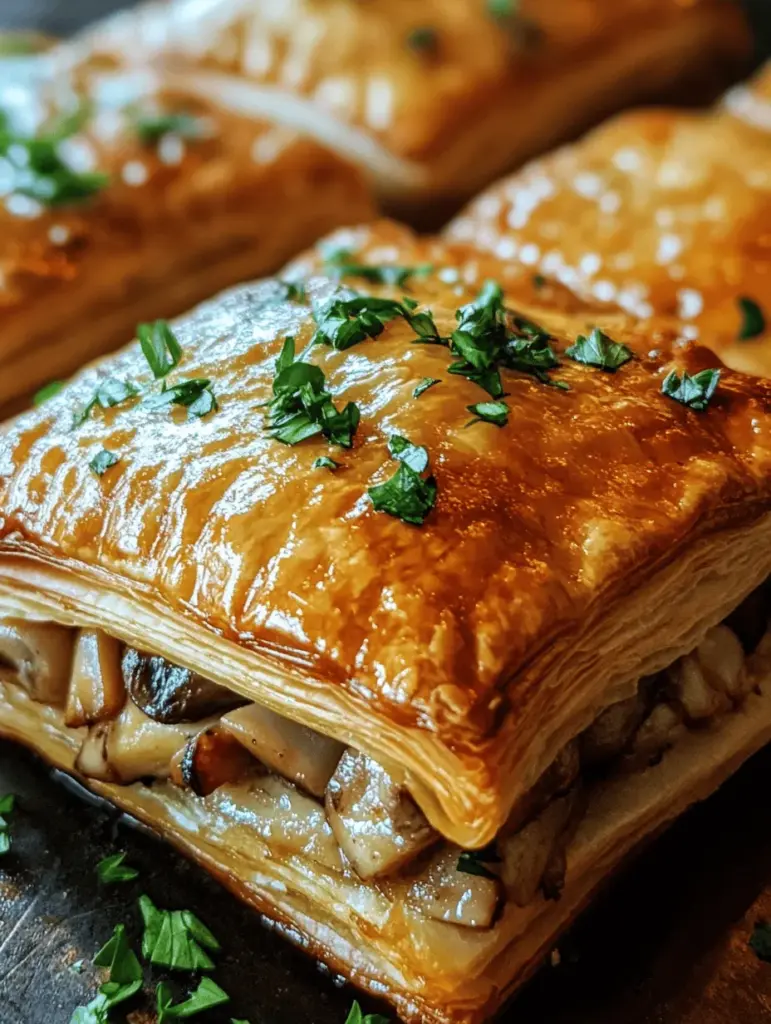 Discover the delicious Savory Chicken and Mushroom Puff Pastry Delight that will elevate your culinary skills! This easy-to-follow recipe combines tender chicken, earthy mushrooms, and flaky pastry for a dish that’s perfect for any occasion. Impress your family and friends with a gourmet meal that is both comforting and elegant. Perfect for dinner parties or a cozy night in, this delightful recipe is a must-try for food lovers!