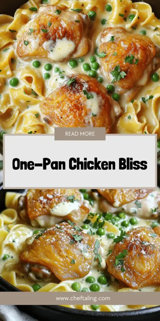Discover the ultimate weeknight dinner with One-Pan Chicken with Buttered Noodles. This simple and flavorful recipe combines tender chicken and creamy noodles all in one pan. In just 30 minutes, delight your family with a meal that’s quick, satisfying, and easy to customize. From essential ingredients to handy tips, you'll find everything you need to elevate this dish. Click to explore the full recipe and bring this cozy meal to your table tonight!