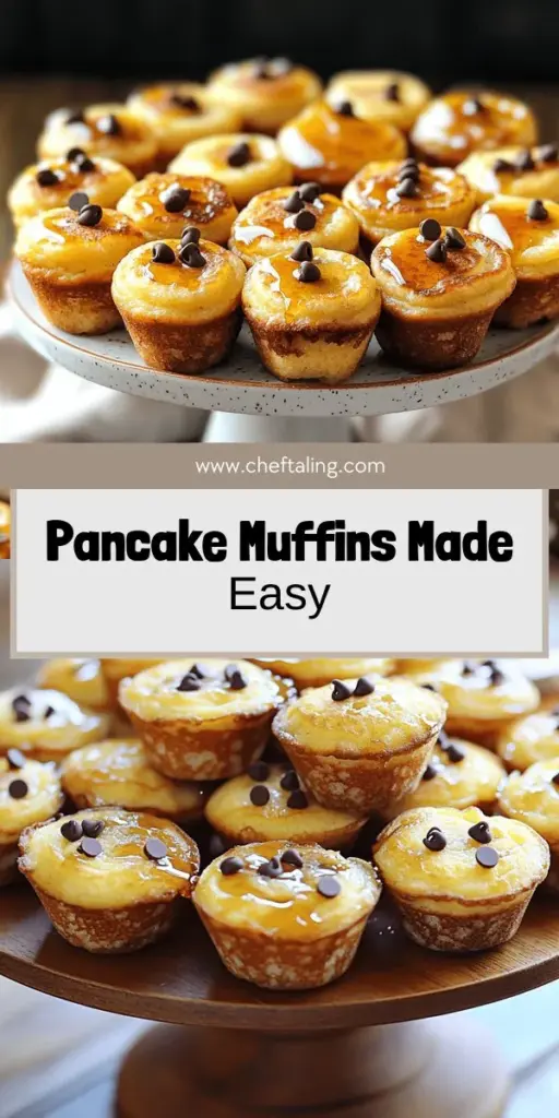 Satisfy your pancake cravings with delightful pancake mini muffins! These easy-to-make bite-sized treats are perfect for breakfast or snacks, combining the best of pancakes and muffins. Discover essential ingredients, fun flavor variations, and helpful baking tips to ensure fluffy results. Perfect for all ages, these mini muffins can be customized for any dietary needs. Click through for the full recipe and start baking your new favorite treat today!