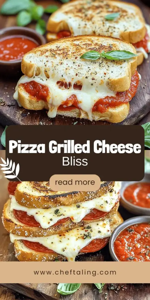 Indulge your cravings with the best recipe for homemade pizza grilled cheese! Discover how to achieve the perfect melty cheese with sourdough bread, and customize your creation with delicious toppings. This easy-to-follow guide combines comfort and fun, ensuring every bite is packed with flavor. Ready to make your cheesy masterpiece? Click through to explore this mouthwatering recipe and elevate your sandwich game today!