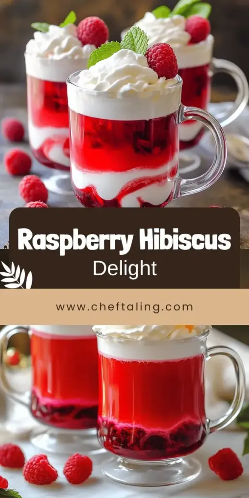 Indulge your senses with a refreshing Raspberry Hibiscus Latte that’s perfect for any occasion! This vibrant drink combines the tartness of hibiscus with the sweetness of raspberries for a delightful treat. Discover the easy step-by-step recipe, along with variations to make it your own, whether you prefer it hot, iced, or vegan. Click through to learn how to make this colorful latte at home and impress your friends and family with its beautiful presentation!